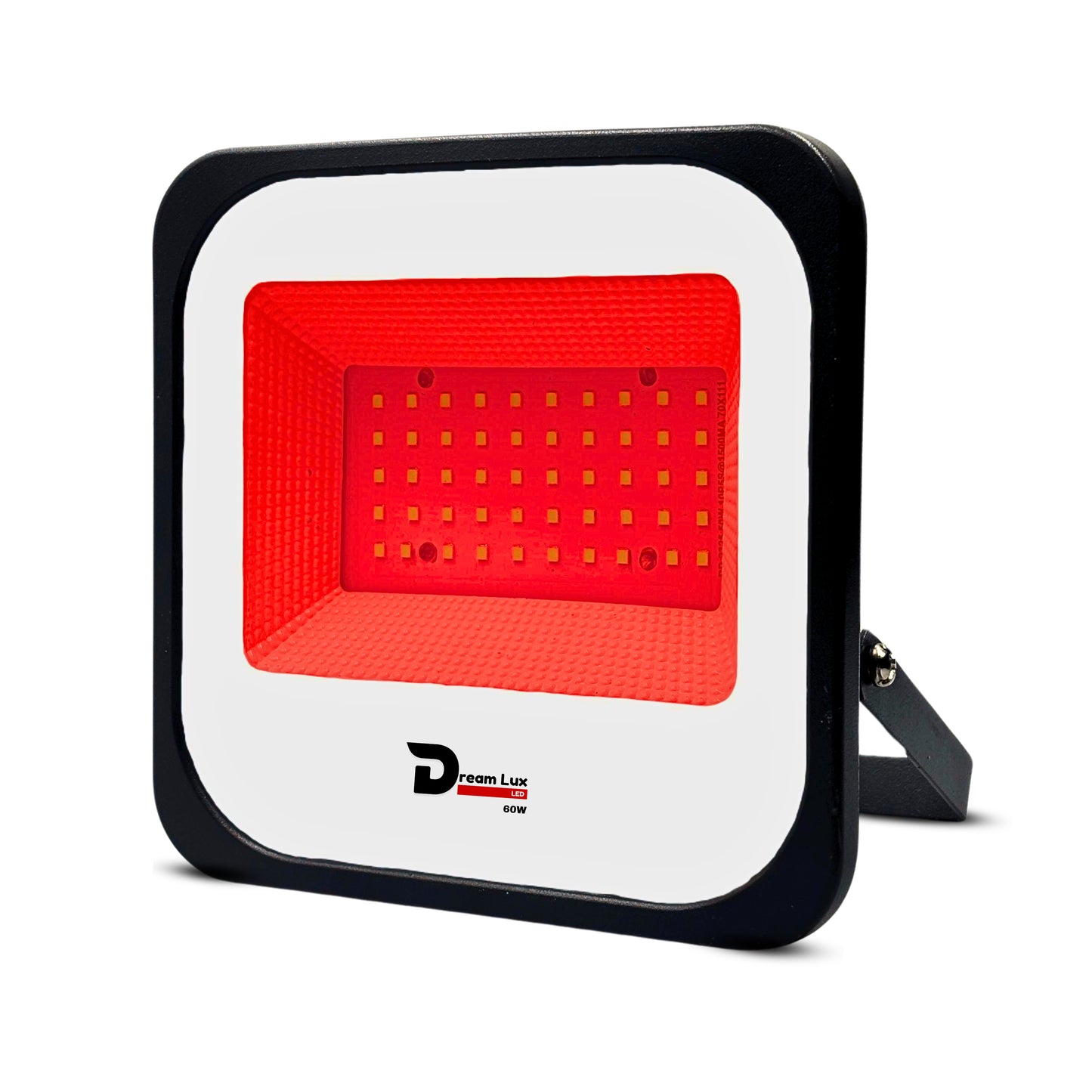 Dreamlux 60 Watt Light Down Chock | Outdoor Flood Lights IP66 Waterproof | Flood Light | Focus Lights | Ultra Bright | Aluminium Body | 85% Energy Saving,Durability (60W RED Color)