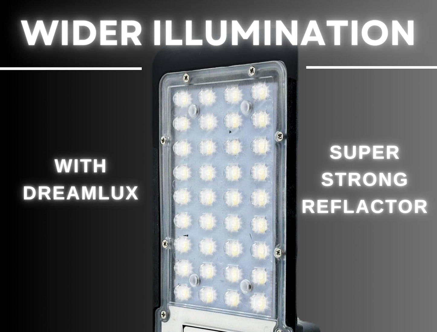 Dreamlux LED Dusk to Dawn Auto Day/Night ON/Off LDR Sensor Lens Street Light, IP-66 Outdoor Light (Cool White, Aluminum)