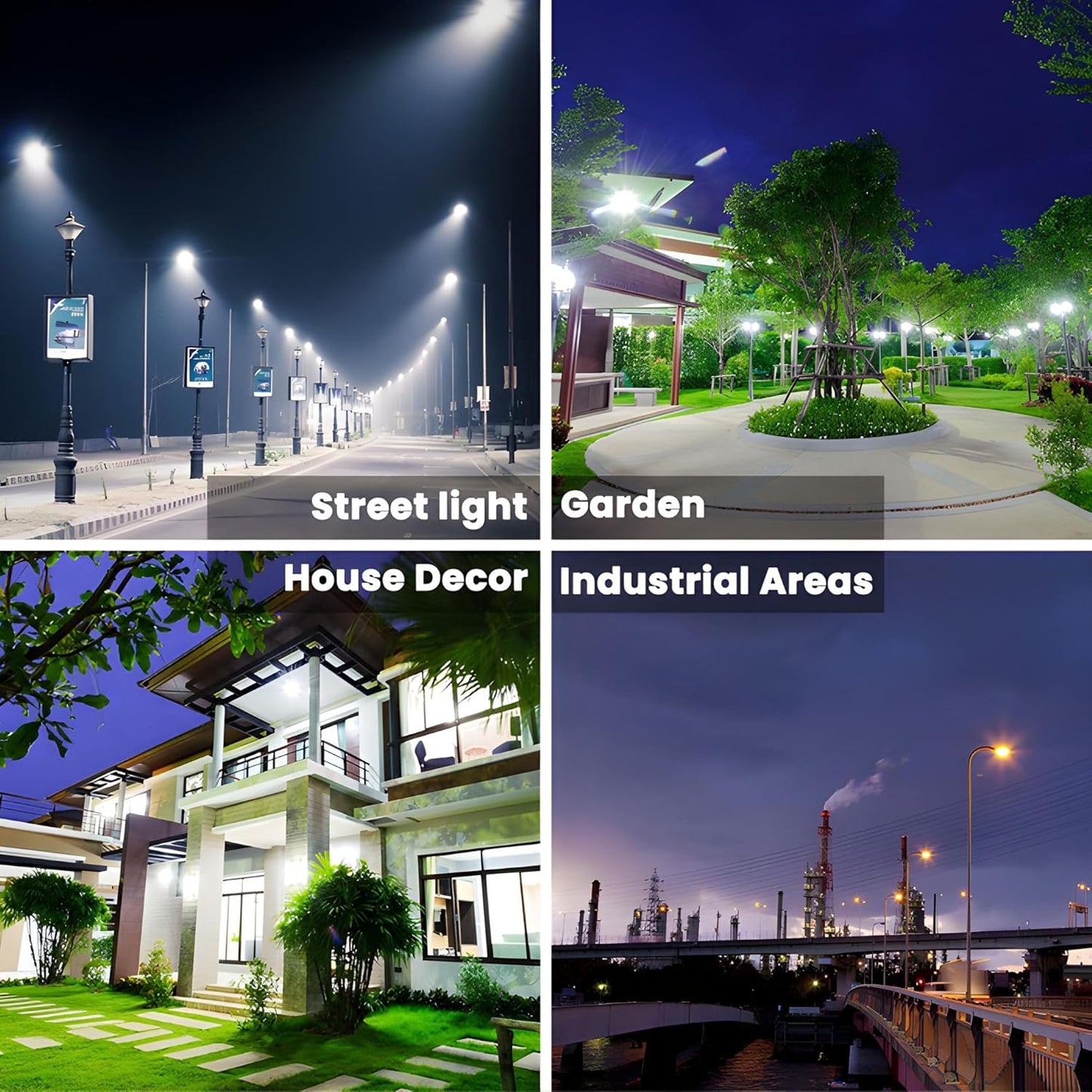 Dreamlux 50 Watt Led Street Light | IP66 Outdoor Waterproof Lens Technology Light for Home, Aluminium Body, Free Wall Mounting Clamp - Color : Cool White
