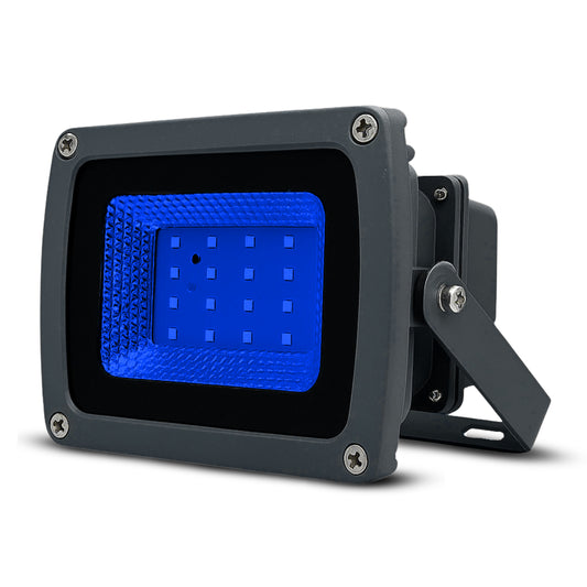 Dreamlux 20W LED Flood Light 5 Years Warranty, IP67 Waterproof Outdoor LED Flood Lights, High Mast Focus Light, Halogen Light for Factory, Garage, Parking,Garden,Shop, Color : Blue