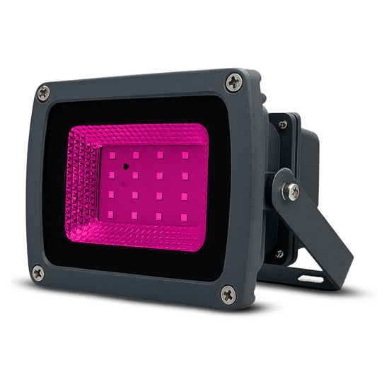 Dreamlux 20W LED Flood Light 5 Years Warranty, IP67 Waterproof Outdoor LED Flood Lights, High Mast Focus Light, Halogen Light for Factory, Garage, Parking,Garden,Shop, Color : Pink