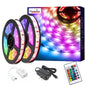 Dreamlux 5V RGB LED Strip Light 2835, 3 Meter with Remote Controller, Room Decoration, Mini Controller for TV, PC, Laptop Bias Lighting, Multi-Color Changing LED Lights for Room