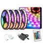 Dreamlux 5V RGB LED Strip Light 2835, 3 Meter with Remote Controller, Room Decoration, Mini Controller for TV, PC, Laptop Bias Lighting, Multi-Color Changing LED Lights for Room