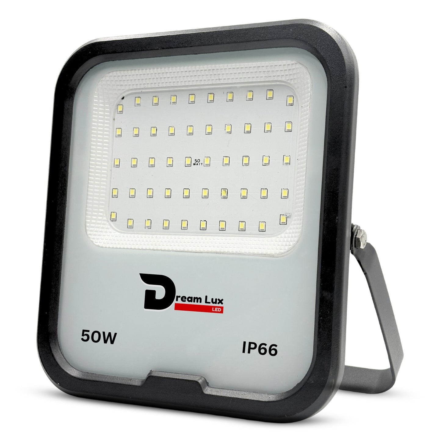 Dreamlux 50W LED Flood Light with Dusk to Dawn Sensor | Cool White 6500K | Automatic Day-Night On/Off | IP66 Waterproof, 6Kv Surge Protection Focus Light for Garden & Shop (50W, LDR Sensor)