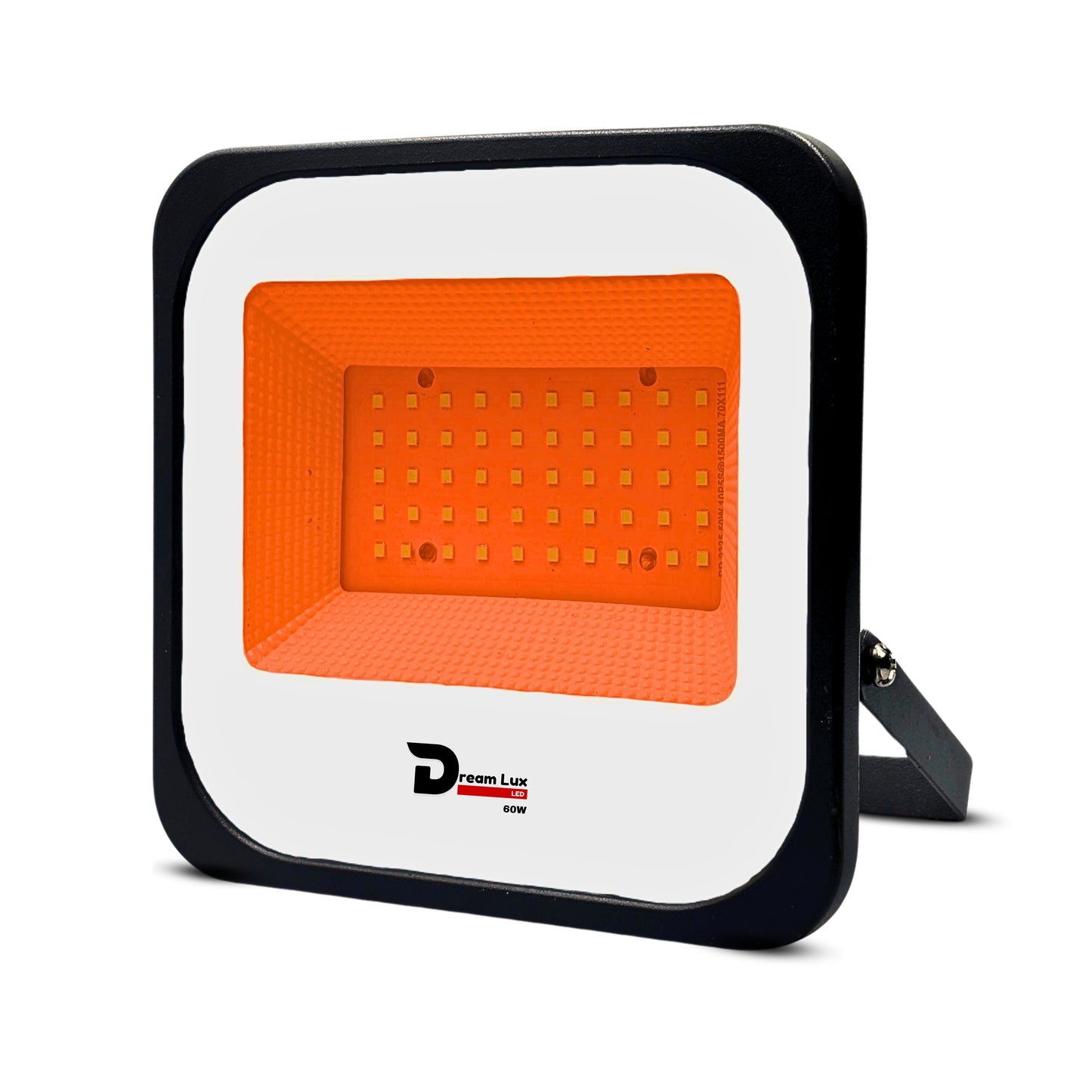 Dreamlux 60 Watt Light Down Chock | Outdoor Flood Lights IP66 Waterproof | Flood Light | Focus Lights | Ultra Bright | Aluminium Body | 85% Energy Saving,Durability (60W Orange Color)