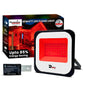 Dreamlux 60W Dusk to Dawn LED Waterproof Flood Light with Auto On/Off Day Night Sensor | BIS Approved | Aluminium Body, Color - Red