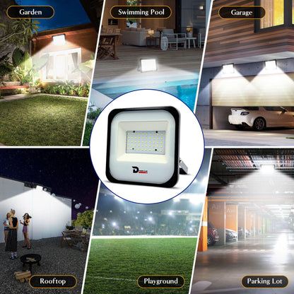Dreamlux 60 Watt Light Down Chock | Outdoor Flood Lights IP66 Waterproof | Flood Light | Focus Lights | Ultra Bright | Aluminium Body | 85% Energy Saving,Durability (60W Pink Color)