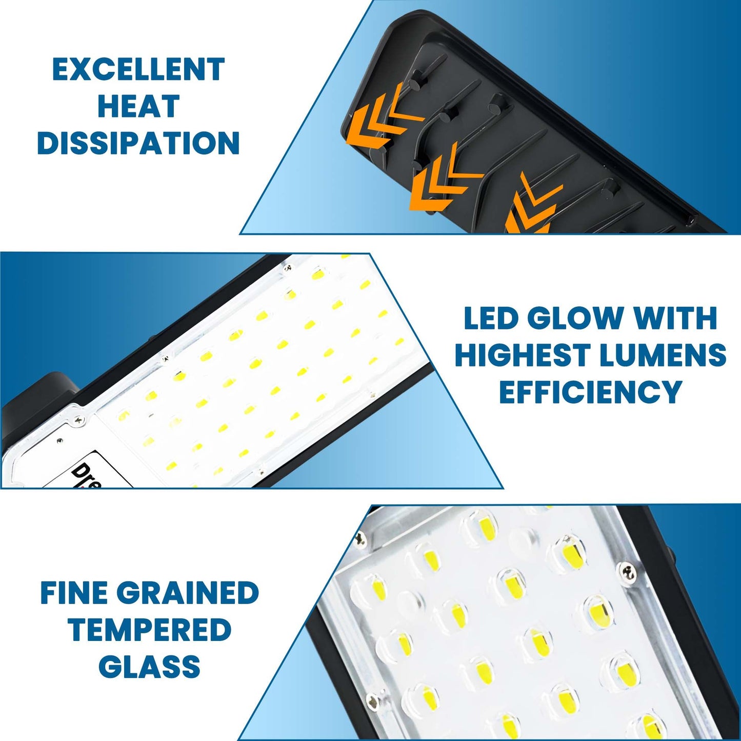 Dreamlux 24W LED Street Light | Waterproof Lens Technology | Excellent Quality 24 Watt Led Street Light for Home | Outdoor Street Light | Street Lamp | Led Street Road Lights