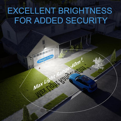 Dreamlux 100W LED Flood Light with Lens Technology | IP66 Waterproof, BIS Approved, 140-150lm/W, Outdoor Focus Light for Garden, Garage, Street- Cool White
