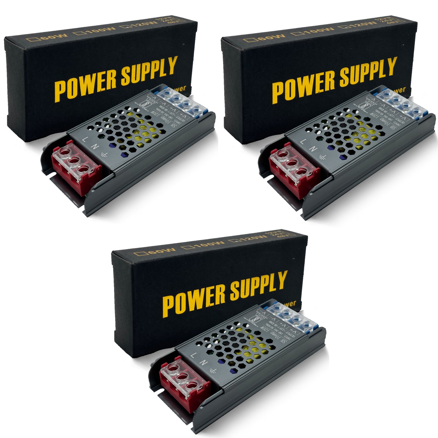 Dreamlux 12VOLT 10AMP 120WATT Switching Power Supply Universal Regulated Transformer, BIS Approved | LED Strip,CCTV cameras,audio amplifier,Indoor use | AC 110V-220V to DC 12V 10A
