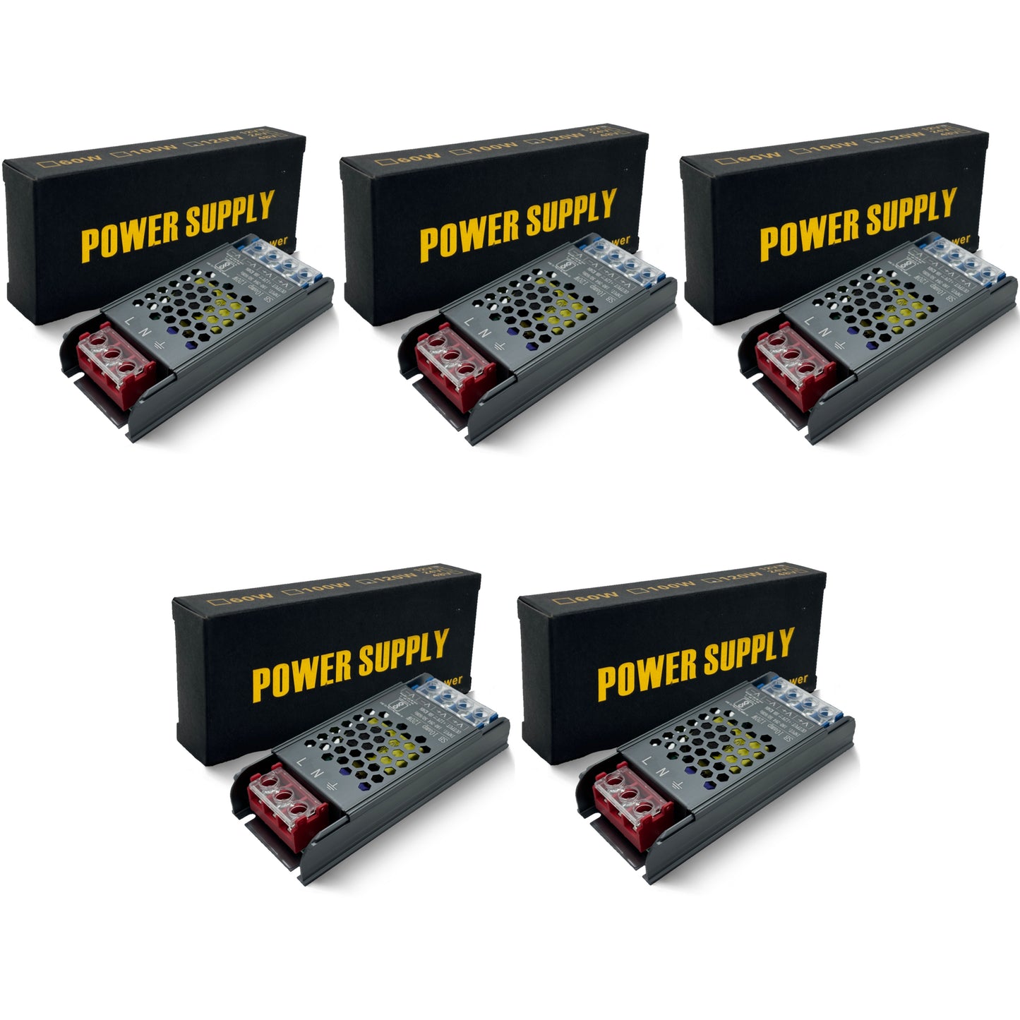 Dreamlux 12VOLT 10AMP 120WATT Switching Power Supply Universal Regulated Transformer, BIS Approved | LED Strip,CCTV cameras,audio amplifier,Indoor use | AC 110V-220V to DC 12V 10A
