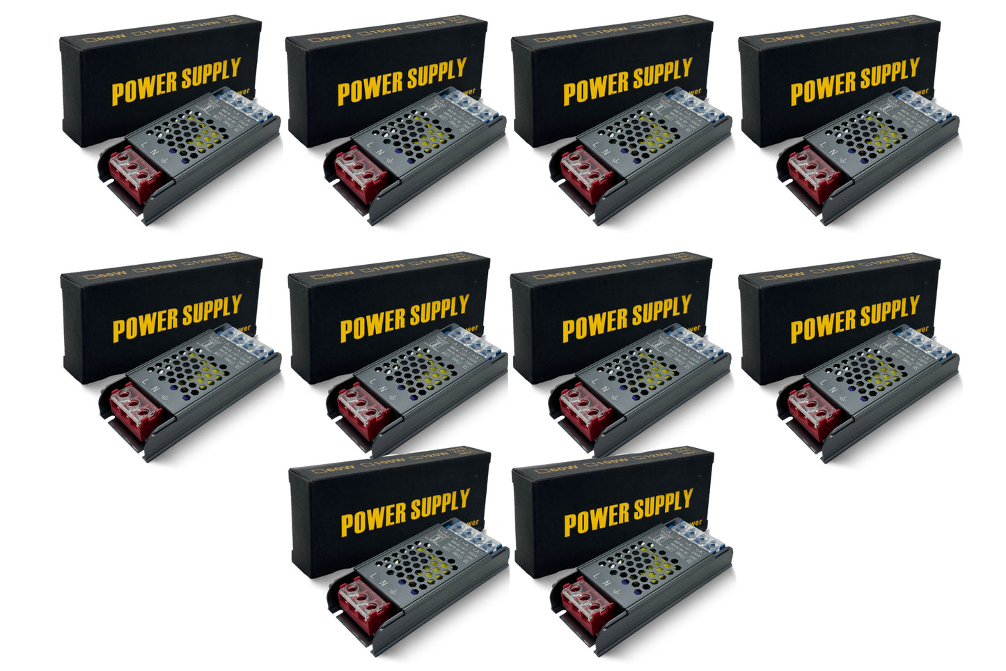 Dreamlux 12VOLT 10AMP 120WATT Switching Power Supply Universal Regulated Transformer, BIS Approved | LED Strip,CCTV cameras,audio amplifier,Indoor use | AC 110V-220V to DC 12V 10A