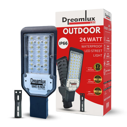 Dreamlux 24W LED Street Light | Waterproof Lens Technology | Excellent Quality 24 Watt Led Street Light for Home | Outdoor Street Light | Street Lamp | Led Street Road Lights