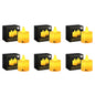 Dreamlux LED Tea Light Candles | Flameless & Smokeless Diya | Decorative Acrylic Tealight Candle for Home, Room, Table, Pooja Room & Festival Décor (Yellow)