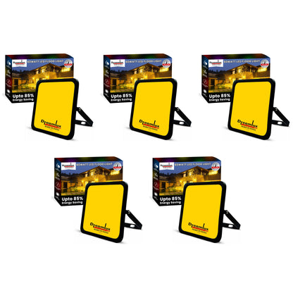 Dreamlux 60 Watt Light Down Chock | Outdoor Flood Lights IP66 Waterproof | Flood Light | Focus Lights | Ultra Bright | Aluminium Body | 85% Energy Saving,Durability (60W Warm White Color)